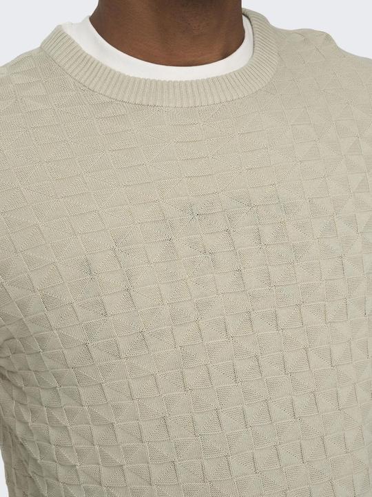 Produktbild Only & Sons Onskalle Reg 12 Struc Crew Knit Noos (XL)