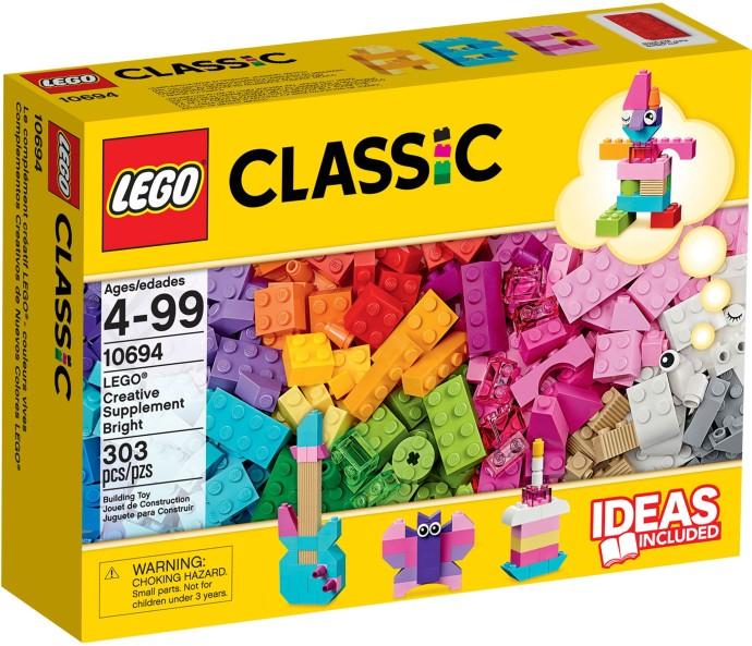 LEGO Classic Baustein Ergänzungsset Pastelltöne (10694, LEGO Classic)