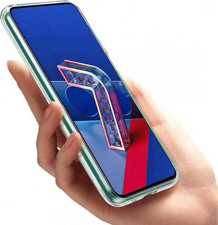 Actual product image Screenguard Asus Zenfone 7 / 7 Pro Flexible TPU Clear Case (Asus Zenfone 7)