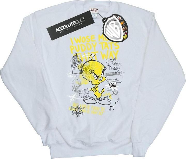 Looney Tunes Tweety Pie More Puddy Tats Sweatshirt (3XL)