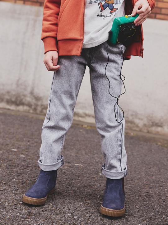 Actual product image Vertbaudet Weite Jungen Jeans mit Dehnbund, Bundweite verstellbar (98)