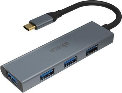 Image du produit Akasa USB type C vers 4x USB type A (USB-C, 4 Ports)