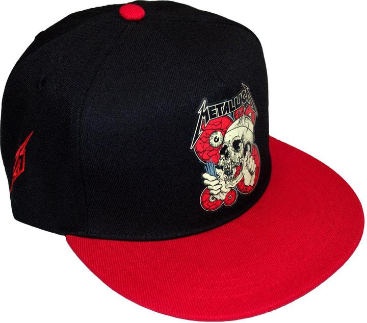 Actual product image Metallica Unisex Adult The Shortest Straw Multi Eyes Trucker Cap (One size)