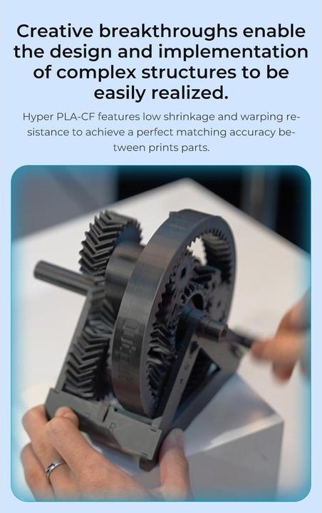Produktbild Creality Hyper Carbon (Carbon, 1.75 mm, 1000 g, Grün)