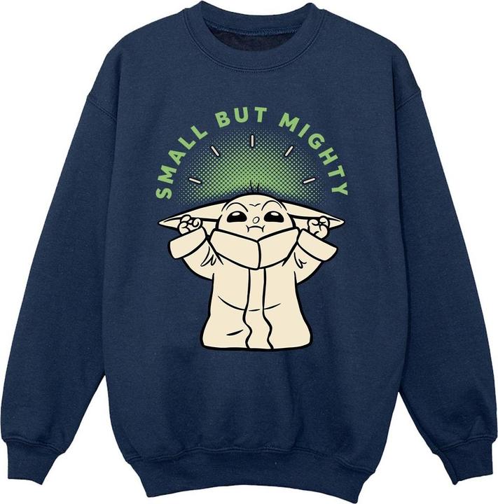 Produktbild Star Wars The Mandalorian Small But Mighty Grogu Sweatshirt Mädchen (140, 146)