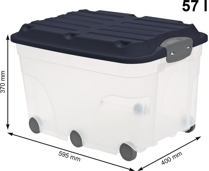 Image du produit Rotho Scooter (59.5 x 40 x 37 cm, 57 l)