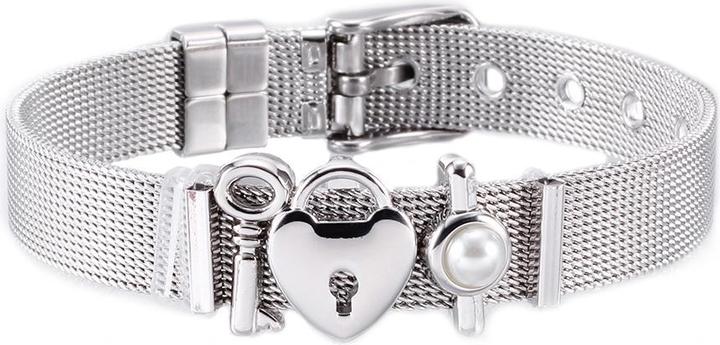 Immagine prodotto Heideman Bracciale a rete lucidato (100% acciaio inossidabile)