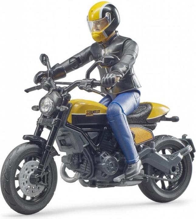 Actual product image Bruder Ducati Scrambler Full Throttle