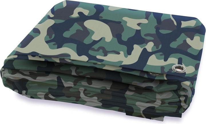Actual product image Casa Pura Abdeckplane Camouflage (150 x 600 cm)