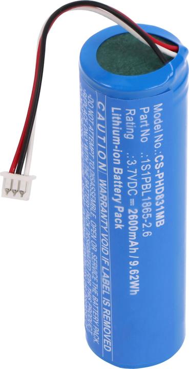 Immagine prodotto AccuCell Batteria ricaricabile Philips Avent SCD833, SCD835, SCD843, SCD845, 1S1PBL1865-2.6