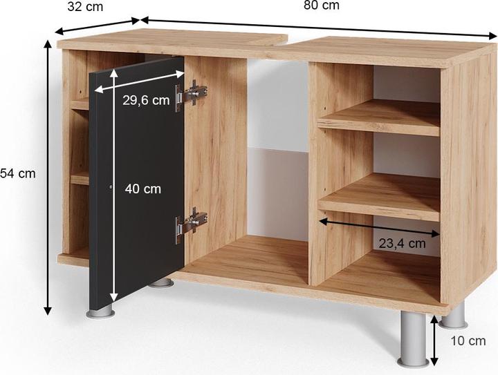Immagine prodotto Vicco Fynn (80 x 32 x 54 cm)