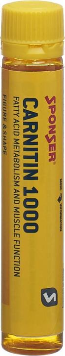 Image du produit Sponser L- Carnitin 1000 (Pêche, 30 x)