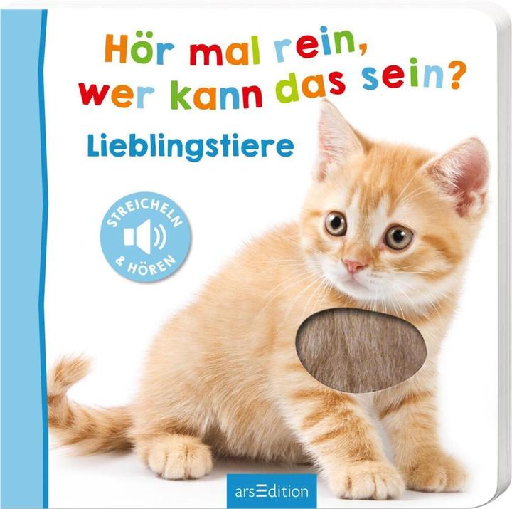 Actual product image Listen, who could that be? Favorite Animals (German)