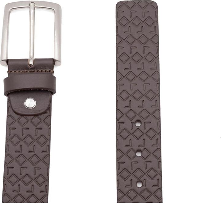 Actual product image ALV by Alviero Martini Herrengürtel Aus Echtem Leder Made In Italy - Modell Ermes - 3,0 X 130 Cm (115, 120, 125, 130)