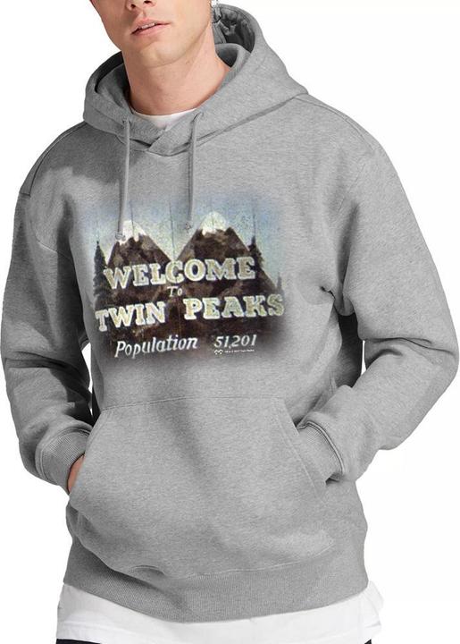 Immagine prodotto Twin Peaks Welcome To Felpa con Cappuccio Uomo (S)