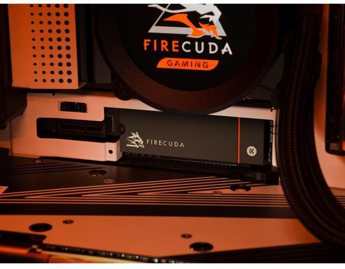 Actual product image Seagate FireCuda 530 with Heatsink (500 GB, M.2 2280)