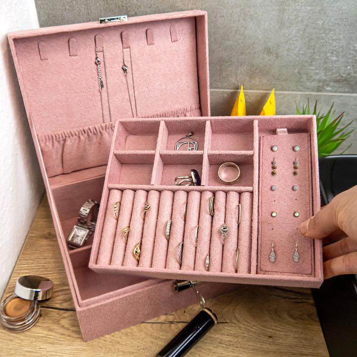 Produktbild Intirilife Schmuckschatulle in Rosa