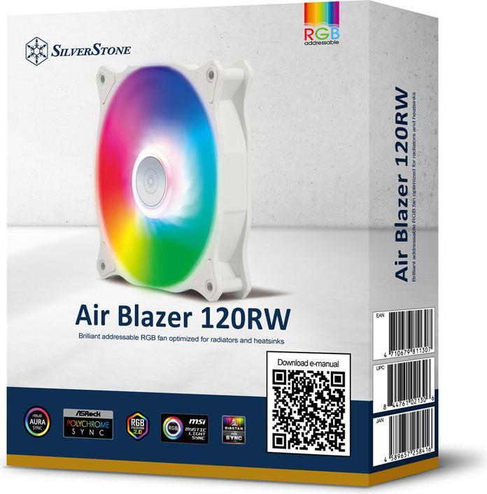 Actual product image Silverstone Air Blazer 120RW fan, ARGB (120 mm, 1 x)
