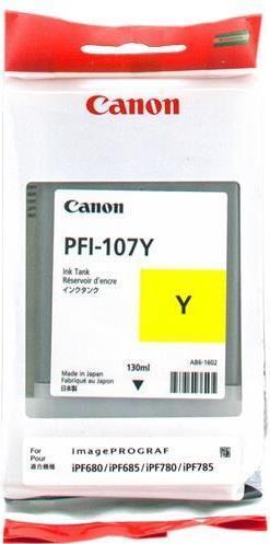 Actual product image Canon Pfi-107y (Y)