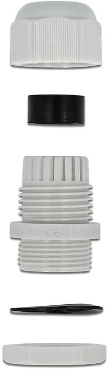 Image du produit Delock Presse-étoupe PG7, 15mm, 10 pièces, gris