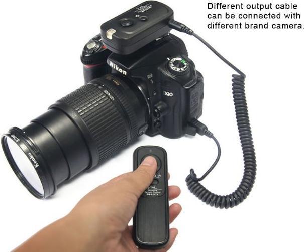 Actual product image Pixel Remote release Wireless RW-221/DC0 Oppilas for Nikon (Funk)