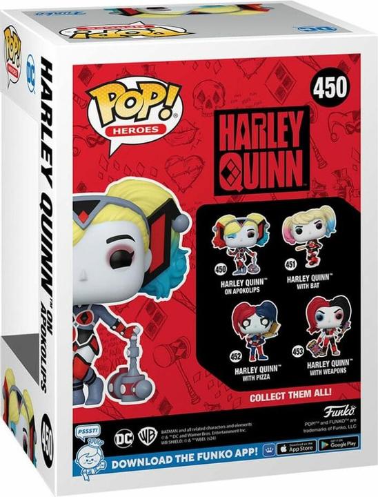 Actual product image Funko DC Comics: Harley Quinn Takeover POP! Heroes Vinyl Figur Harley (Opokolips) 9 cm