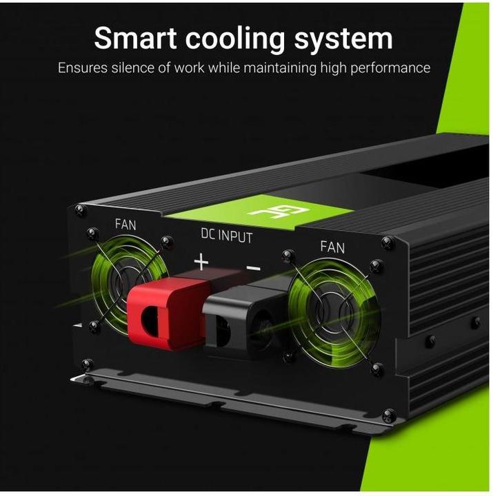 Produktbild GreenCell Car Voltage Inverter - 24V to 230V - 3000W/6000W