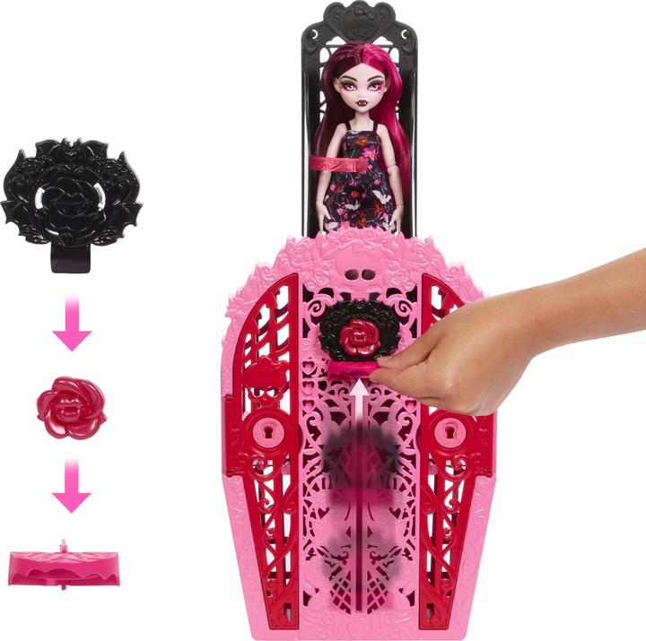 Image du produit Monster High Set de jeu Secrets Garden Mysteries - Draculaura