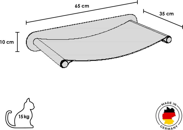 Produktbild LucyBalu SWING KatzenhÃ¤ngematte (Katze)