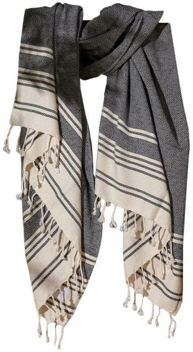 Immagine prodotto Foutastic Strandtuch New Diamond Black, Schnelltrocknend: Ja, Breite (90 x 170 cm)