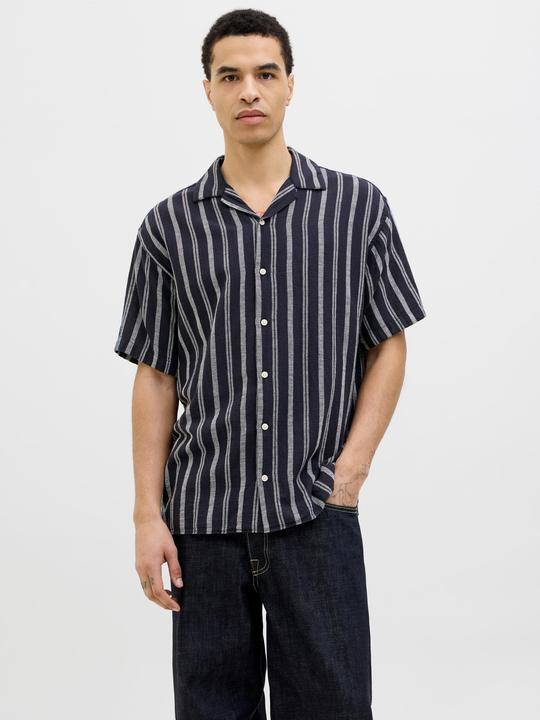 Image du produit Jack & Jones Jjeenzo Stripe Resort Shirt Ss Sn (XL)