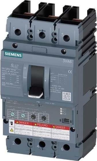 Actual product image Siemens Circuit-breaker 100A 3p 40-100A/In 3VA6110-0HM31-0AA0