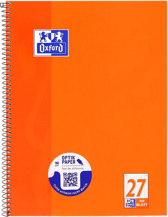 Actual product image Oxford Collegeblock (A4+, Lined, Soft cover)