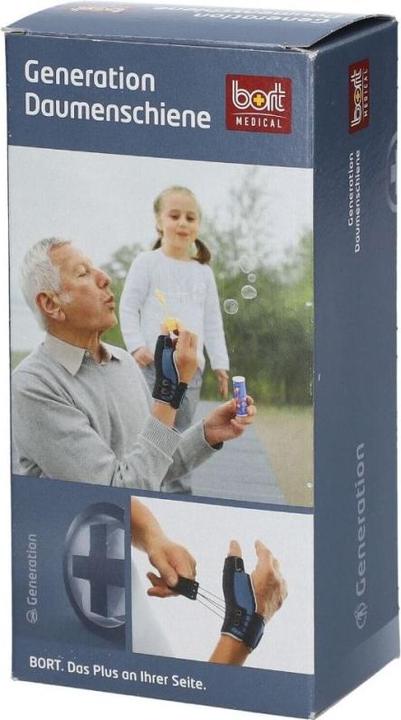 Bort Medical Generation Daumenschiene M rechts blau (M)