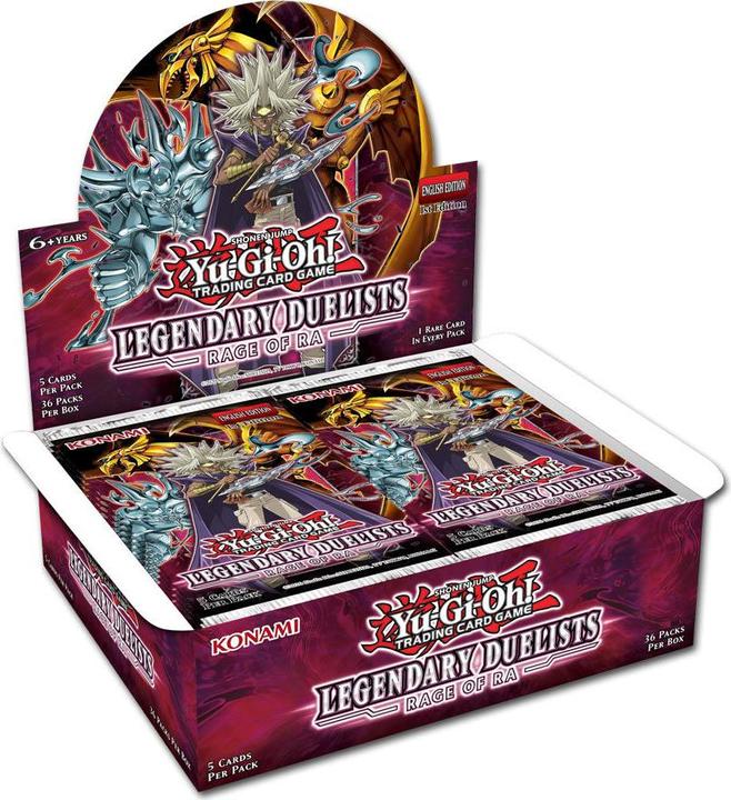 Produktbild Yu-Gi-Oh : Legendary Duelists - Rage of Ra Display (Deutsch, Booster Display)