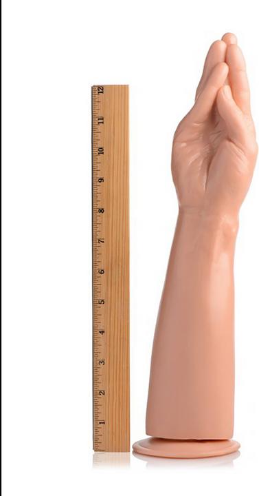 Actual product image Master Series The Fister Hand and Forearm Dildo