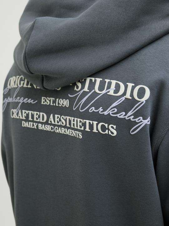 Actual product image Jack & Jones Jorislington Back Sweat Hood Sn (M)