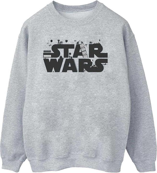 Star Wars Minimalist Logo Sweatshirt (XL)