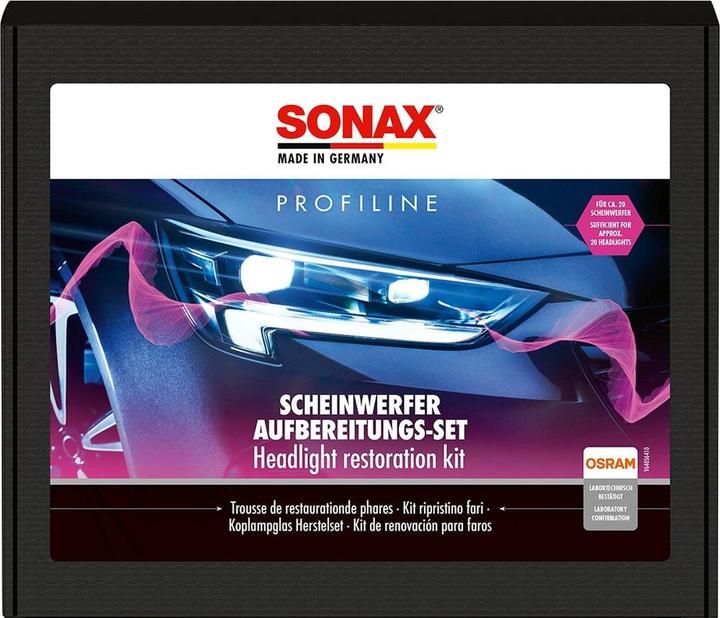 Produktbild Sonax Scheinwerfer Aufbereitung-Set (300 ml)