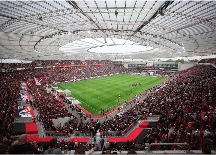 Actual product image Bayer 04 Leverkusen BayArena interior (432 x 350 cm)