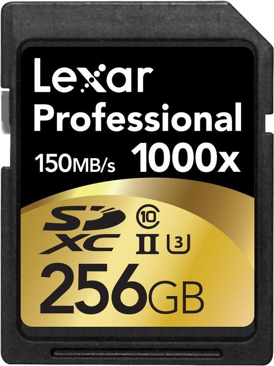 Produktbild Lexar SDXC 1000x Professional UHS-II (256 GB, SDXC, U3, UHS-II)