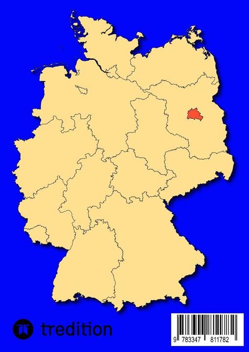 Produktbild Berlin Mitte Stadtplan Malbuch