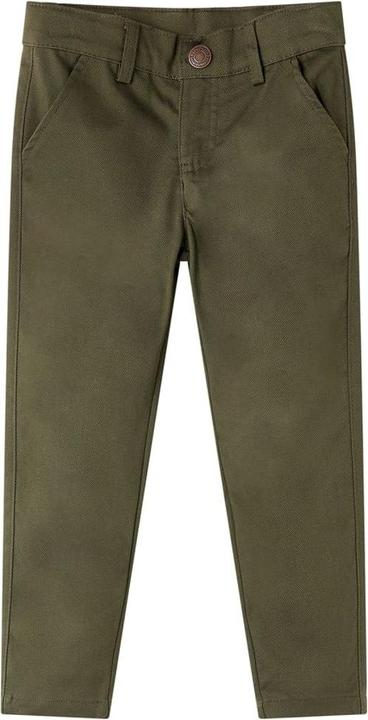 VidaXL Kinderhose Khaki 140,Material: 60 % Baumwolle. 37 % Polyester (140)
