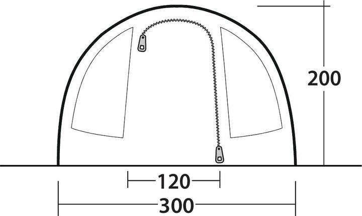 Produktbild Outwell Sky 4 (Tunnelzelt, 15.40 kg, 4 Personen)