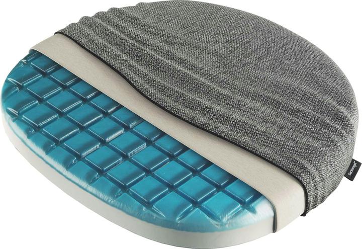 Produktbild Technogel Living Sitzkissen PEBBLE - kieselförmig (40 x 36 x 4 cm)