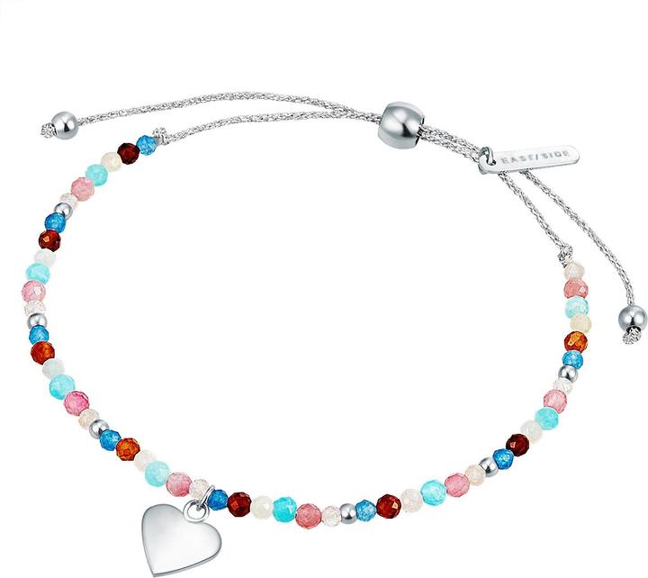 Immagine prodotto Eastside Cuore da donna in acciaio inox apatite argento - 29810 (21 cm, Acciaio inossidabile)