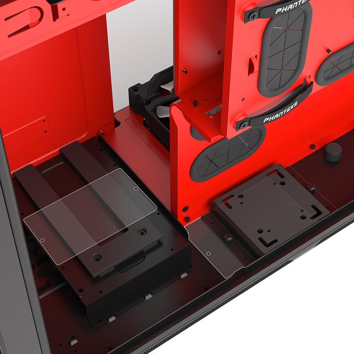 Produktbild Phanteks Enthoo Primo Special Edition, schwarz/rot (E-ATX, mATX, ATX)