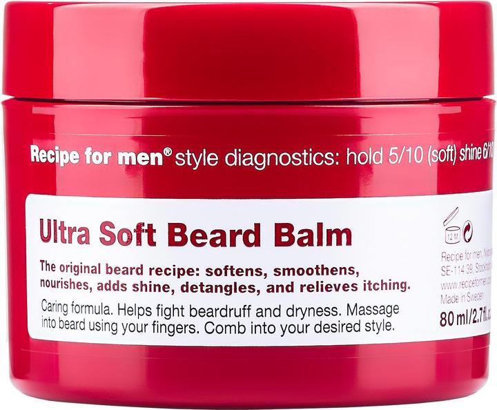 Produktbild Recipe for men Bartbalsam Ultra Soft (80 ml)