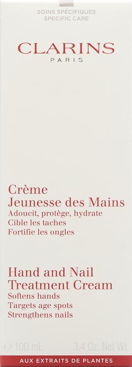 Valori nutrizionali e ingredienti Clarins Jeunesse des Mains (100 ml)