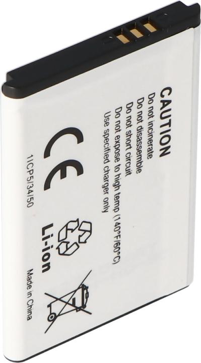 Actual product image Samsung Battery SGH-F400, -L700, SGH-J800 (Rechargeable battery, Samsung M7600 BEAT DJ, Samsung SGH-J800, Samsung SGH-F400, Samsung SGH-L700)